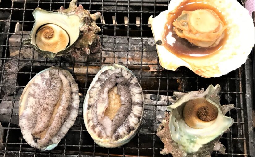 磯丸水産 今日は磯丸でヘルシーメニュー プチプチ食感がクセになる 海ぶどうサラダ と しっかりとした食感と奥 22 02 16 俺ノランキング